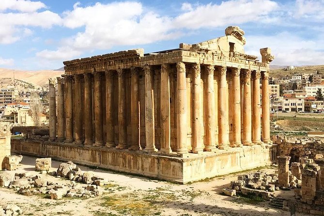 Anjar, Baalbek & Ksara Day Trip - With Lunch (4G on Board) - Baalbek temples: the Temple of Jupiter makes scale feel personal