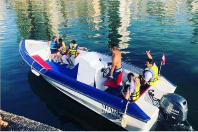 Pigeon Rocks Boat Ride Beirut (Raouche Rocks) - Small Group Energy and Captain Jad’s Professional Touch