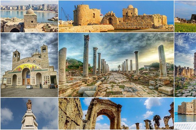 Sidon - Tyre - Maghdouche Trip, From Beirut - Sidon (Saida): Sea Castle on the Water and a Real Old-Souk Walk